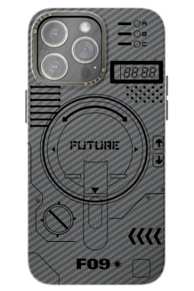 Newface iPhone 12 Pro Max Kılıf Mekanik Magsafe Kapak - Füme - 3 resmi