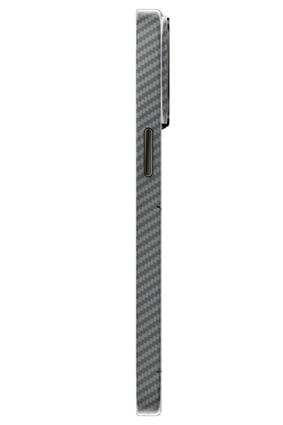 Newface iPhone 12 Pro Max Kılıf Mekanik Magsafe Kapak - Füme - 3 resmi