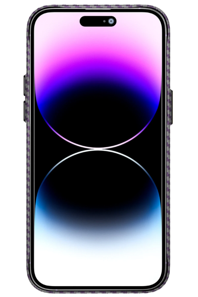 Newface iPhone 12 Pro Max Kılıf Mekanik Magsafe Kapak - Derin Mor resmi