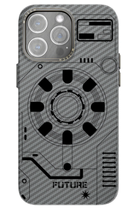 Newface iPhone 13 Pro Kılıf Mekanik Magsafe Kapak - Füme - 2 resmi