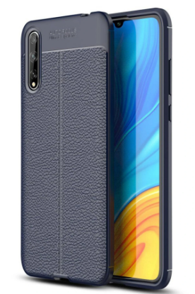 Newface Huawei P Smart S Kılıf Auto Focus Kapak - Lacivert resmi
