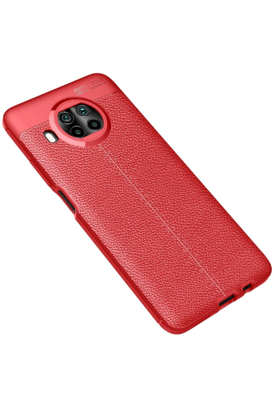 Newface Xiaomi Mi 10T Lite Kılıf Auto Focus Kapak - Kırmızı resmi
