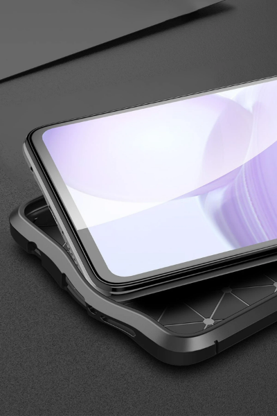 Newface Xiaomi Pocophone X3 Kılıf Auto Focus Kapak - Kırmızı resmi