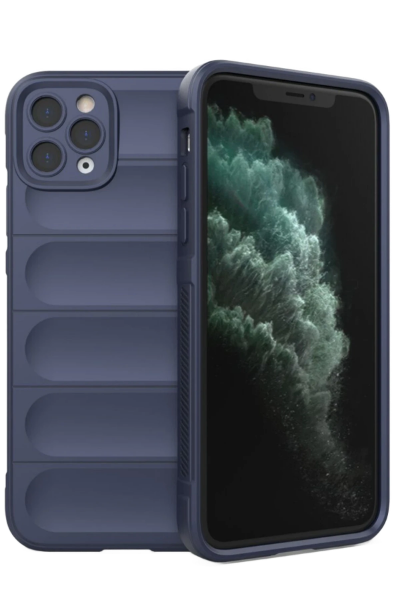 Newface iPhone 11 Pro Kılıf Optimum Silikon - Lacivert resmi