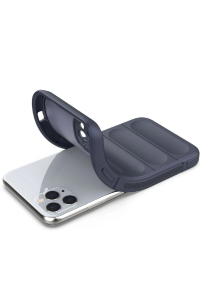 Newface iPhone 11 Pro Kılıf Optimum Silikon - Lacivert resmi