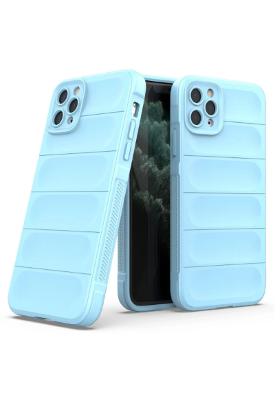 Newface iPhone 11 Pro Kılıf Optimum Silikon - Sky Blue resmi