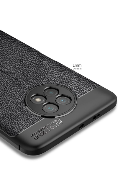 Newface Xiaomi Redmi Note 9 5G Kılıf Auto Focus Kapak - Siyah resmi