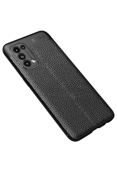 Newface Oppo Reno 5 Kılıf Auto Focus Kapak - Siyah resmi