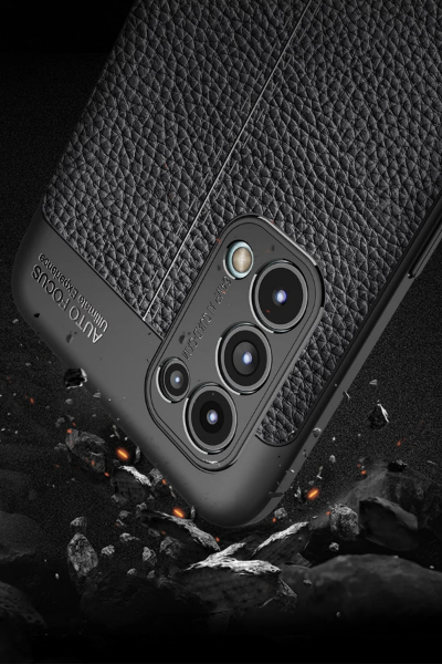 Newface Oppo Reno 5 Kılıf Auto Focus Kapak - Lacivert resmi