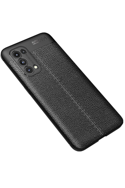 Newface Oppo Reno 5 Pro Kılıf Auto Focus Kapak - Siyah resmi