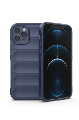 Newface iPhone 12 Pro Kılıf Optimum Silikon - Lacivert resmi