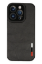 Newface iPhone 14 Pro Kılıf Loop Deri Silikon - Siyah resmi