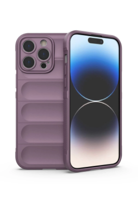 Newface iPhone 13 Pro Kılıf Optimum Silikon - Mor resmi