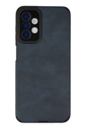 Newface Samsung Galaxy A04S Kılıf Loop Deri Silikon - Lacivert resmi