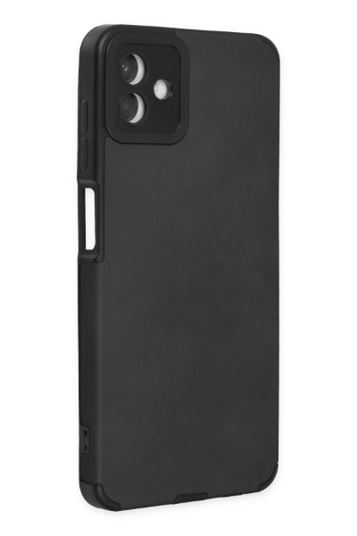 Newface Samsung Galaxy A04 Kılıf Loop Deri Silikon - Siyah resmi