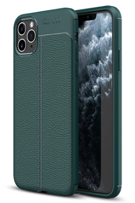 Newface iPhone 11 Pro Max Kılıf Auto Focus Kapak - Yeşil resmi