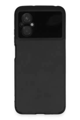Newface Xiaomi Poco M5 Kılıf Loop Deri Silikon - Siyah resmi