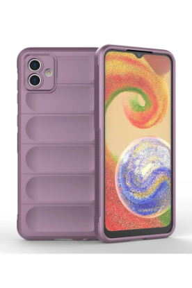 Newface Samsung Galaxy A04 Kılıf Optimum Silikon - Mor resmi