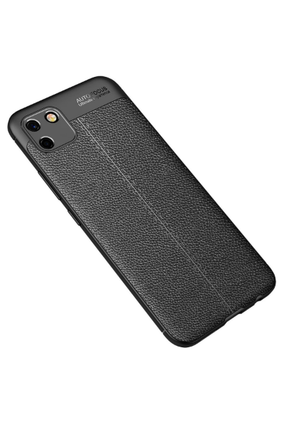 Newface Realme C11 2021 Kılıf Auto Focus Kapak - Siyah resmi