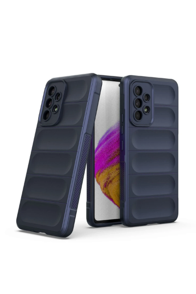 Newface Samsung Galaxy A53 5G Kılıf Optimum Silikon - Lacivert resmi