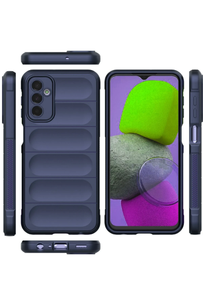 Newface Samsung Galaxy M23 Kılıf Optimum Silikon - Lacivert resmi