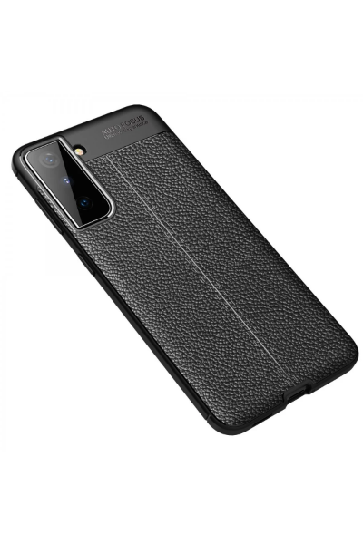Newface Samsung Galaxy S21 Plus Kılıf Auto Focus Kapak - Siyah resmi
