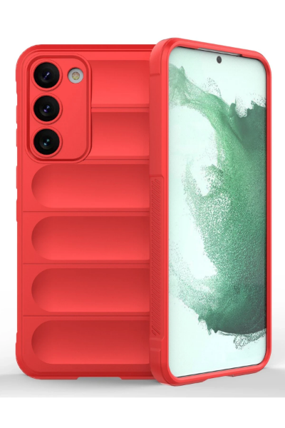 Newface Samsung Galaxy S23 Plus Kılıf Optimum Silikon - Kırmızı resmi