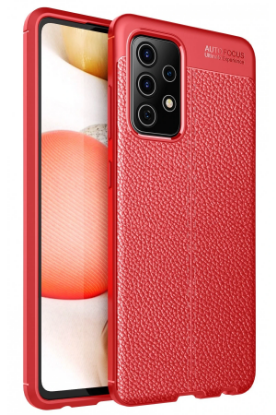 Newface Samsung Galaxy A52 Kılıf Auto Focus Kapak - Kırmızı resmi