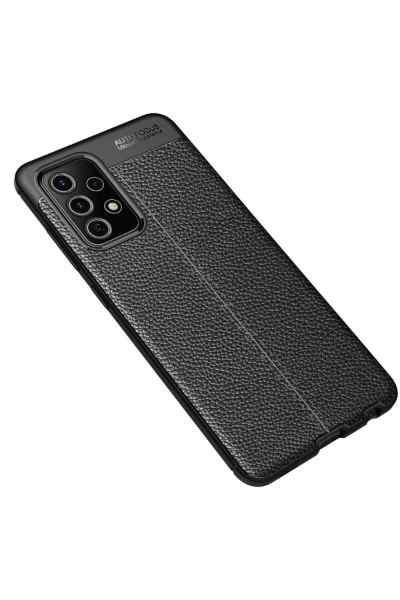 Newface Samsung Galaxy A72 Kılıf Auto Focus Kapak - Siyah resmi