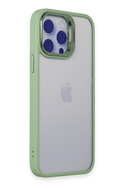 Joko iPhone 14 Pro Kılıf Roblox Lens Standlı Kapak - Yeşil resmi