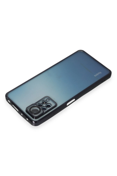 Newface Xiaomi Redmi Note 11 Pro Kılıf Razer Lensli Silikon - Siyah resmi