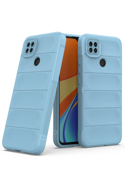 Newface Xiaomi Redmi 9C Kılıf Optimum Silikon - Sky Blue resmi