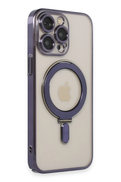 Joko iPhone 14 Pro Era Magsafe Standlı Kapak - Derin Mor resmi