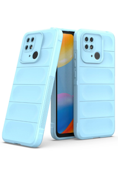 Newface Xiaomi Redmi 10C Kılıf Optimum Silikon - Sky Blue resmi