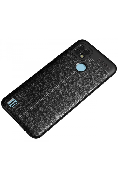 Newface Realme C21 Kılıf Auto Focus Kapak - Siyah resmi