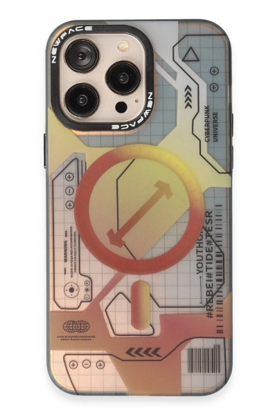 Newface iPhone 15 Pro Kılıf Venüs Magneticsafe Desenli Kapak - Venüs - 6 resmi