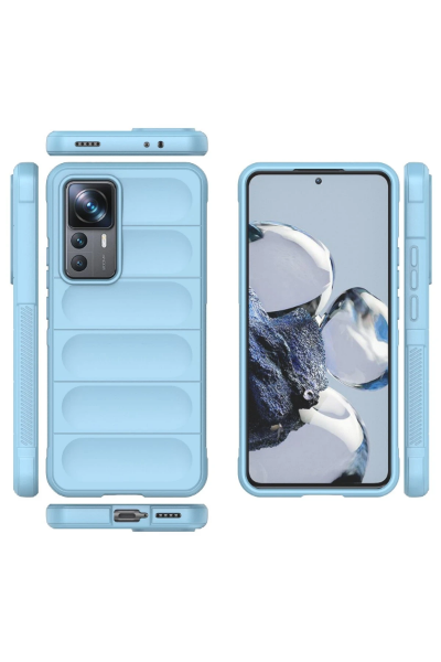 Newface Xiaomi Mi 12T Pro Kılıf Optimum Silikon - Sky Blue resmi