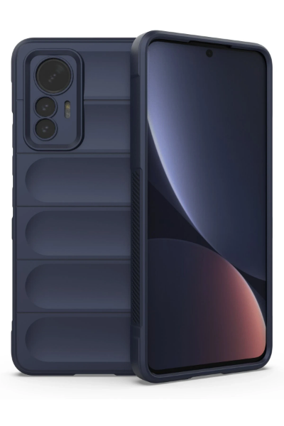 Newface Xiaomi Mi 12 Lite Kılıf Optimum Silikon - Lacivert resmi