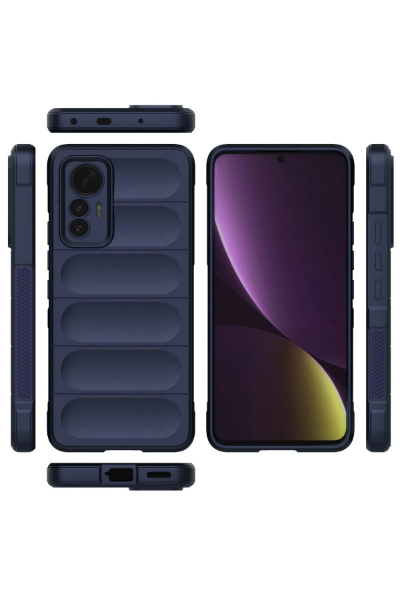 Newface Xiaomi Mi 12 Lite Kılıf Optimum Silikon - Lacivert resmi