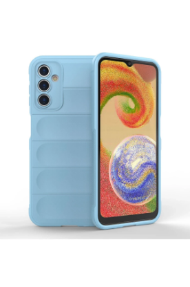 Newface Samsung Galaxy A14 4G Kılıf Optimum Silikon - Sky Blue resmi