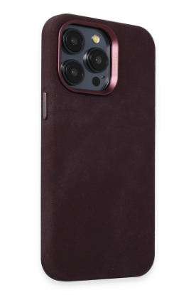 Joko iPhone 14 Pro Kılıf Velvet Magsafe Kapak - Derin Mor resmi