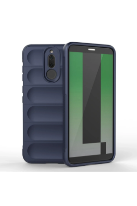 Newface Huawei Mate 10 Lite Kılıf Optimum Silikon - Lacivert resmi