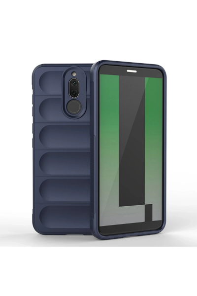 Newface Huawei Mate 10 Lite Kılıf Optimum Silikon - Lacivert resmi