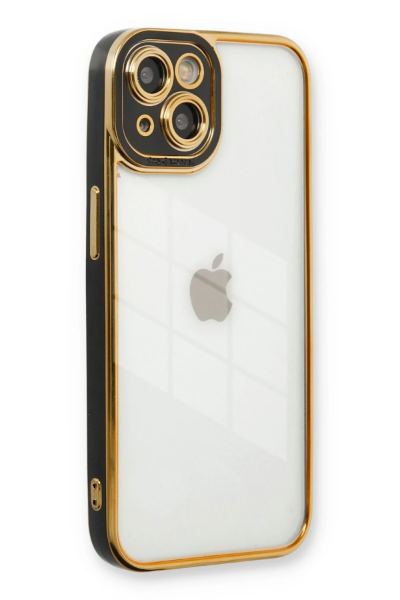 Newface iPhone 13 Kılıf Liva Lens Silikon - Siyah resmi