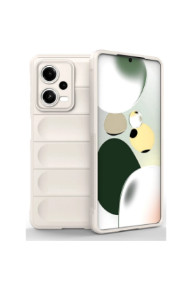 Newface Xiaomi Poco X5 5G Kılıf Optimum Silikon - Krem resmi