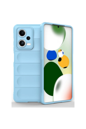 Newface Xiaomi Poco X5 5G Kılıf Optimum Silikon - Sky Blue resmi