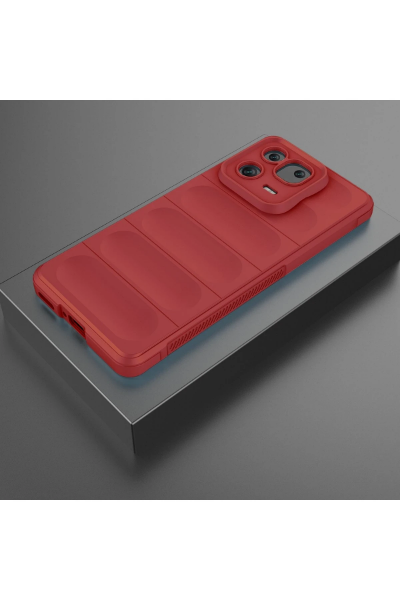 Newface Xiaomi Mi 13 Kılıf Optimum Silikon - Kırmızı resmi