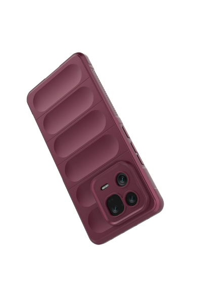 Newface Xiaomi Mi 13 Kılıf Optimum Silikon - Bordo resmi