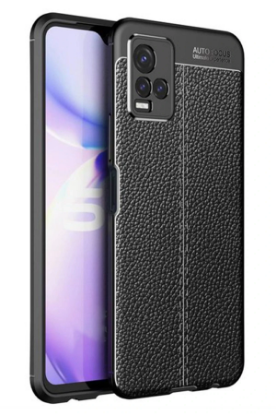 Newface Vivo Y21S Kılıf Auto Focus Kapak - Siyah resmi