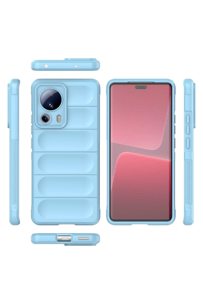 Newface Xiaomi Mi 13 Lite Kılıf Optimum Silikon - Sky Blue resmi